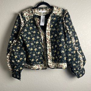 NWT Karlie Floral Ditzy Jacket Size L